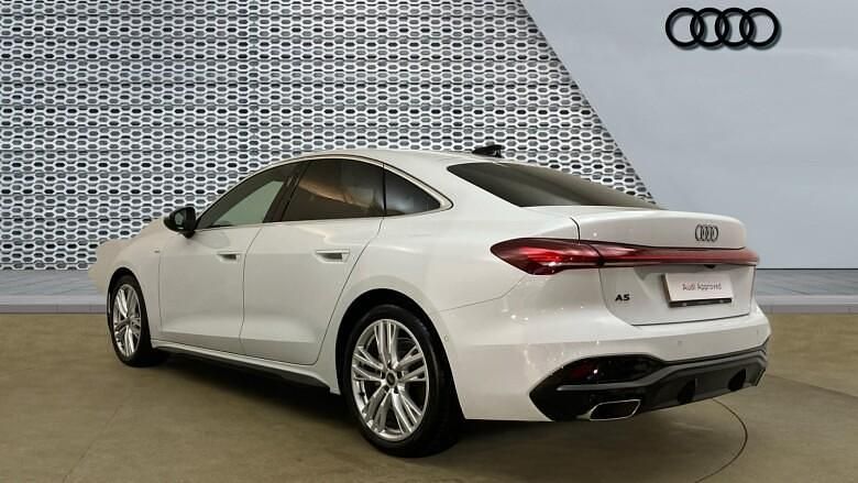 New Audi A5 S-Line 150 HP (110 kW) 2025 White Sedan