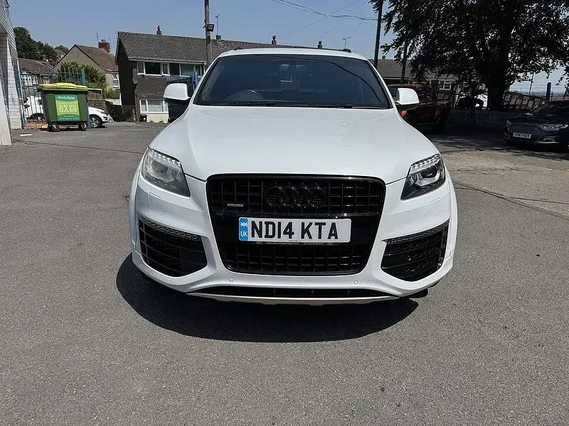 Used Audi Q7 S-Line 245 HP (180 kW) 2014 White SUV