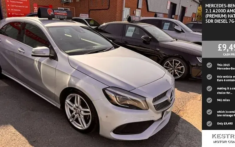 Used Mercedes A200 AMG line 136 HP (100 kW) 2015 Hatchback