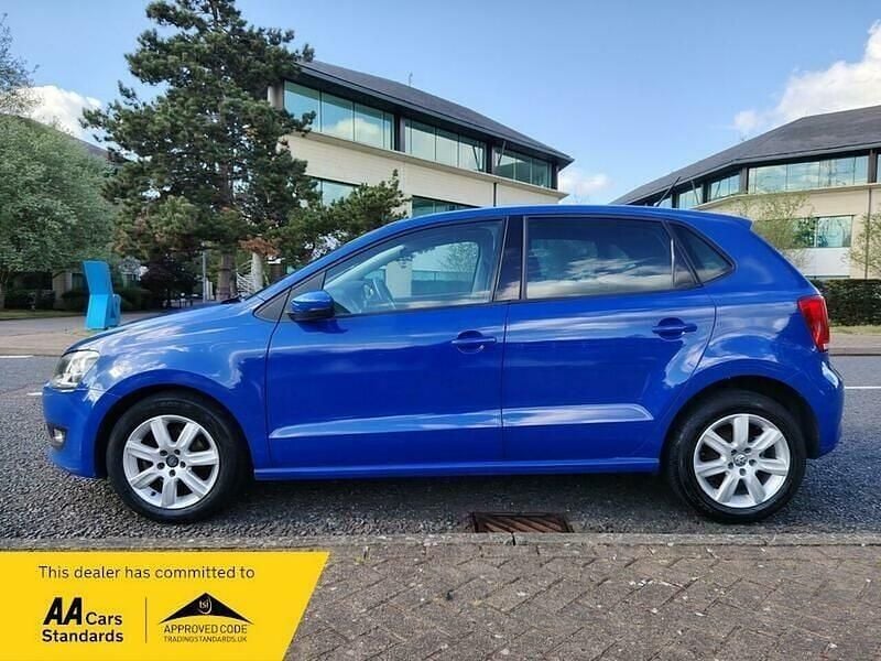 Used VW Polo Match 60 HP (44 kW) 2012 Blue Hatchback