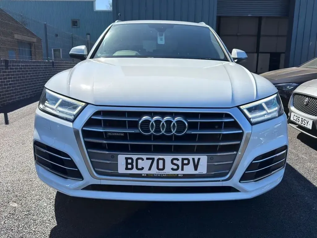 Used Audi Q5 S-Line 190 HP (139 kW) 2020 White SUV