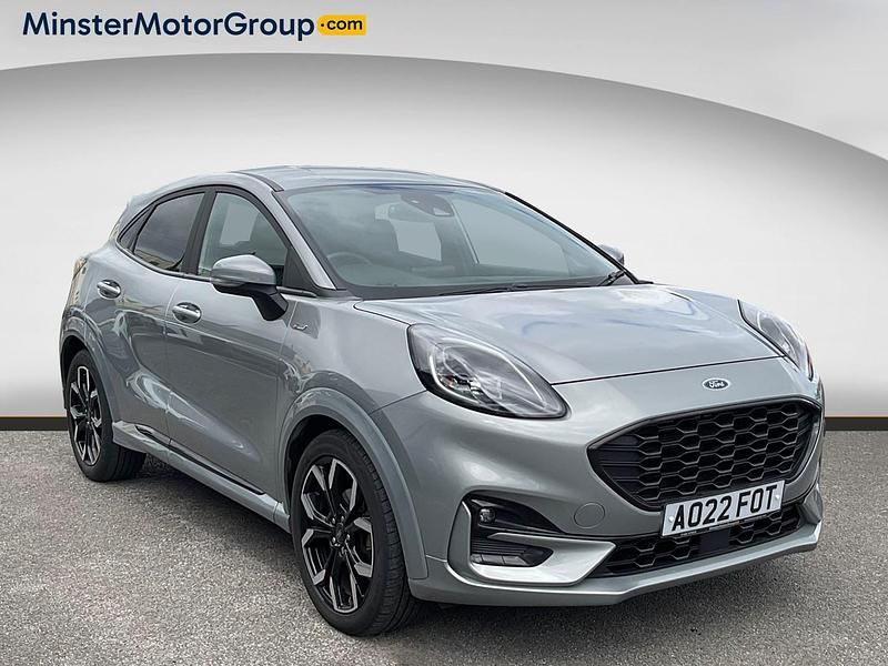 Silver Used 2022 Ford Puma ST-Line X Hatchback | £13,390 (Good price) - Image 1/4
