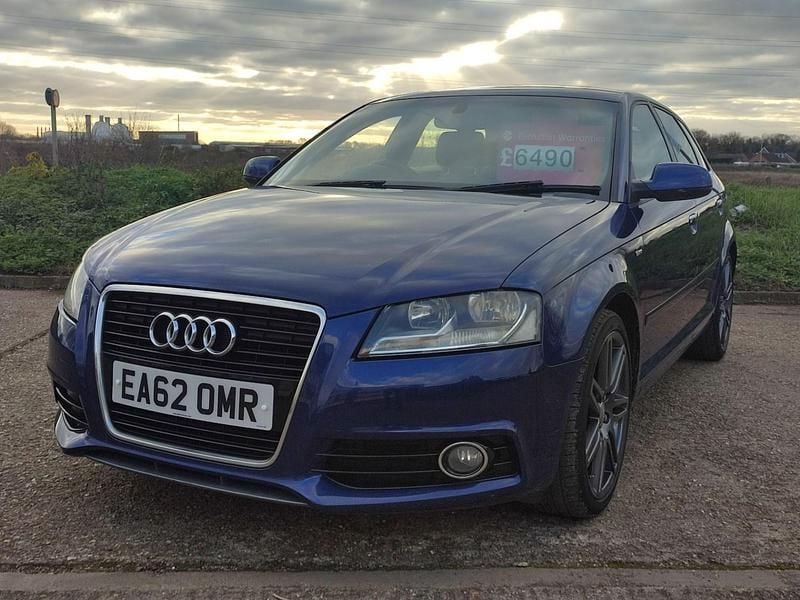 Blue Used 2012 Audi A3 S-Line Hatchback | £6,500 (Fair price) - Image 1/4