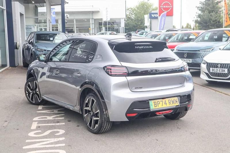 Used Peugeot e-208 GT 114 kW (156 HP) 2025 Grey Hatchback