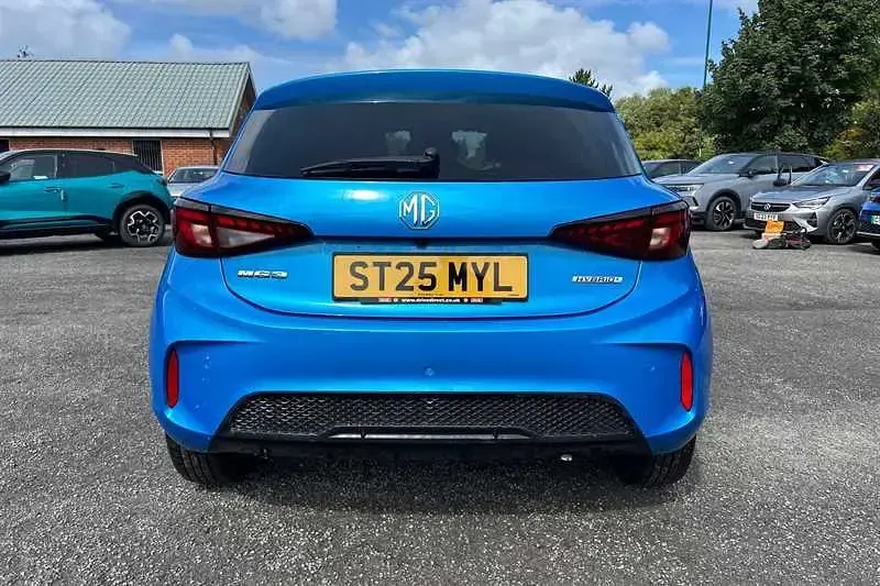 Used MG MG3 Trophy 194 HP (142 kW) 2025 Blue Hatchback