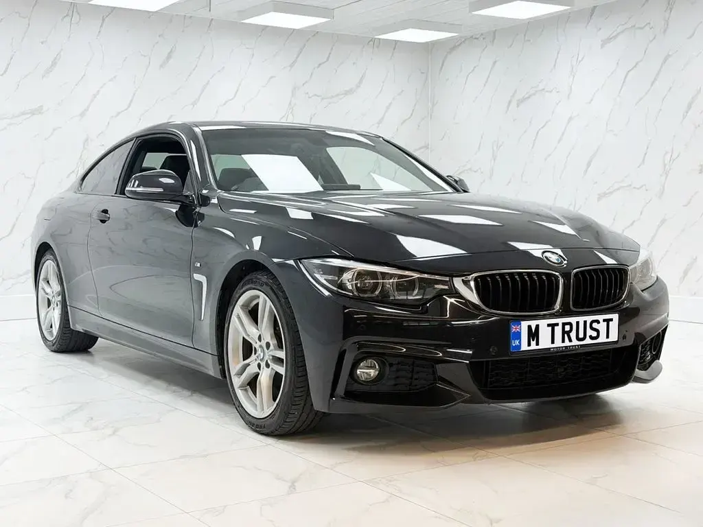 Used BMW 420 Coupé M Sport 184 HP (135 kW) 2019 Black Coupe
