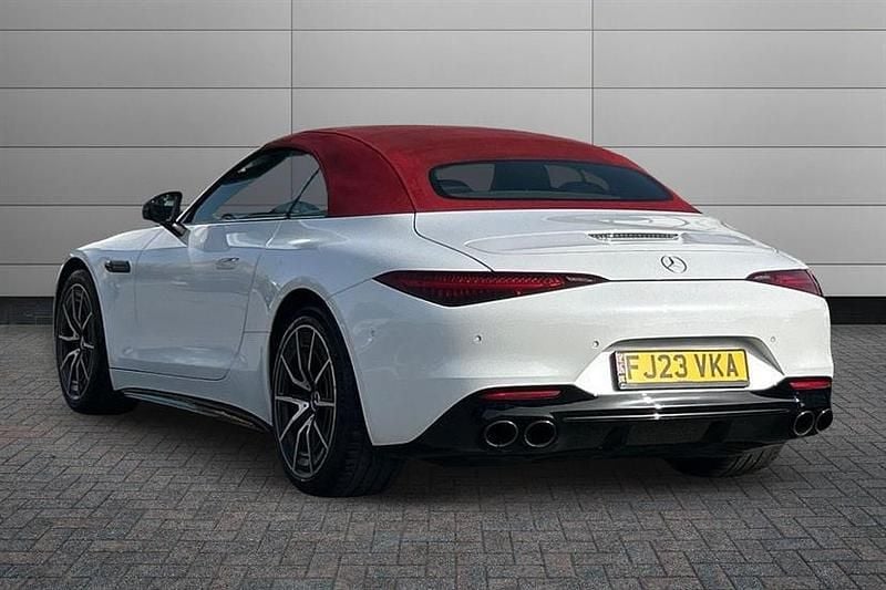 Used Mercedes SL43 AMG Premium 381 HP (280 kW) 2023 White Cabriolet