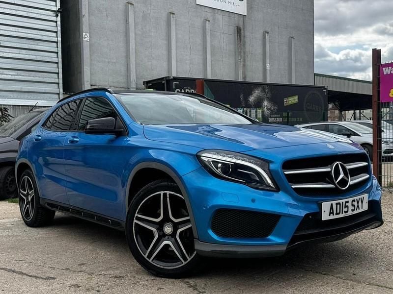 Blue Used 2015 Mercedes GLA250 AMG line SUV | £10,900 (Fair price) - Image 1/4