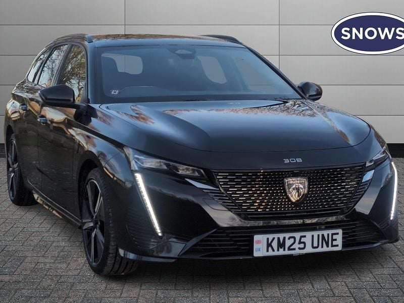 Black Used 2025 Peugeot 308 GT | £20,111 (Super price) - Image 1/4
