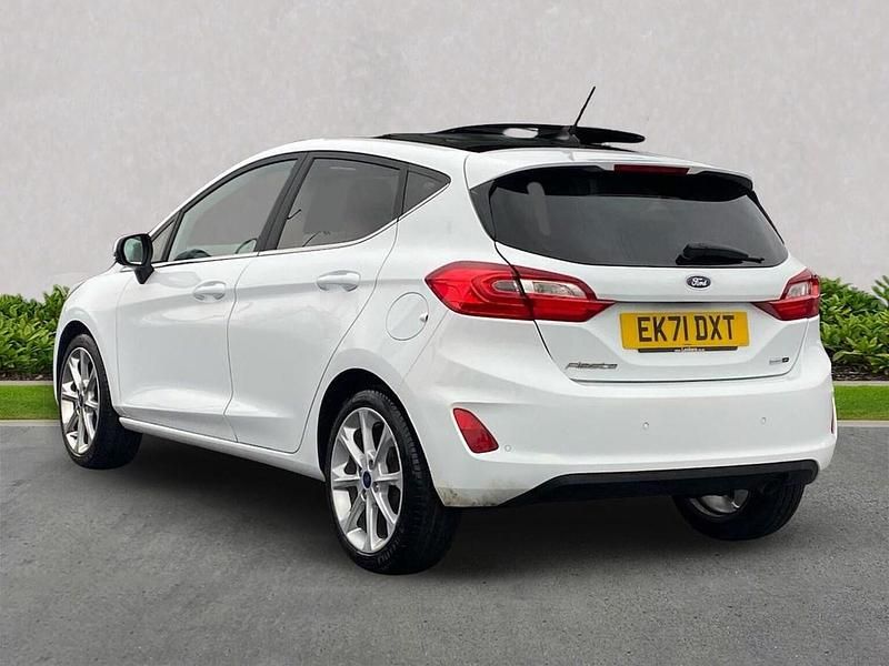 Used Ford Fiesta Titanium X 125 HP (91 kW) 2021 White Hatchback