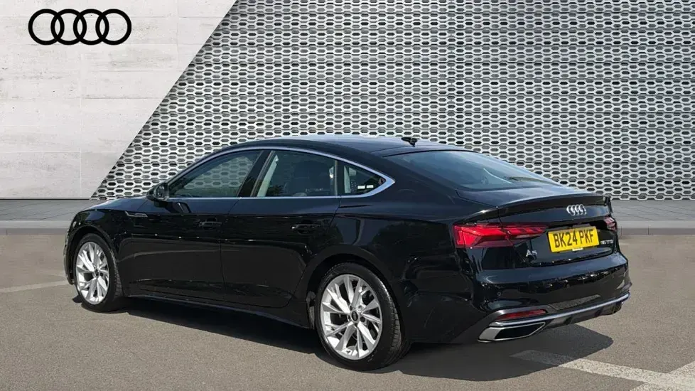 Used Audi A5 Sportback Sport 150 HP (110 kW) 2024 Black Hatchback