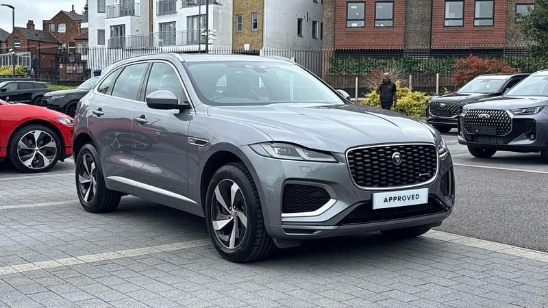 Grey Used 2022 Jaguar F-Pace R-Dynamic SUV | £28,700 (Good price) - Image 1/4