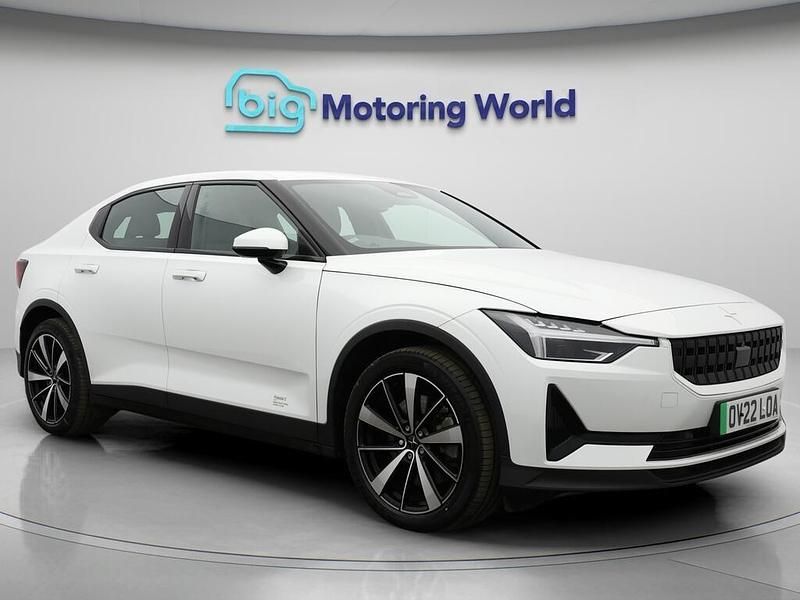 White Used 2022 Polestar 2 Long Range Single Motor Sedan | £19,900 (Super price) - Image 1/4