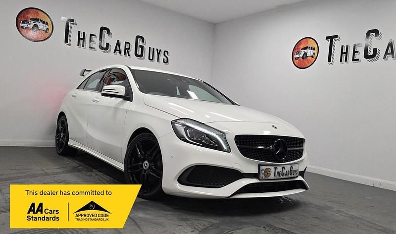Used Mercedes A180 AMG Line Premium 2017 White Hatchback