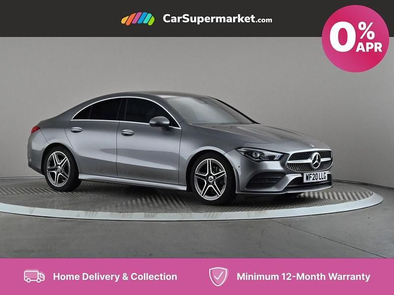 Grey Used 2020 Mercedes CLA180 AMG line Sedan | £25,697 (Expensive) - Image 1/4
