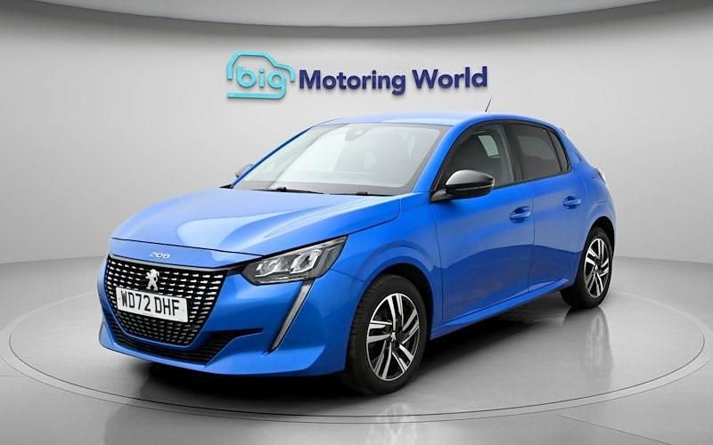 Used Peugeot 208 Allure+ 102 HP (75 kW) 2023 Blue Hatchback