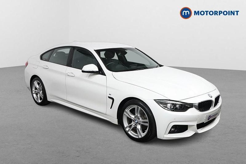 White Used 2020 BMW 420 M Sport Hatchback | £18,649 (Good price) - Image 1/4