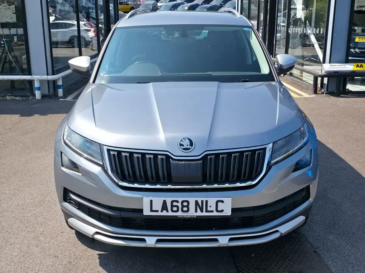 Used Skoda Kodiaq Scout 4x4 190 HP (139 kW) 2019 Grey SUV