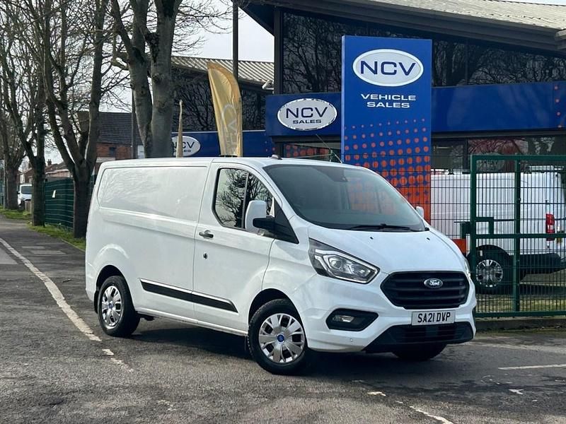 Used Ford Transit Custom Trend 130 HP (95 kW) 2021 White Van