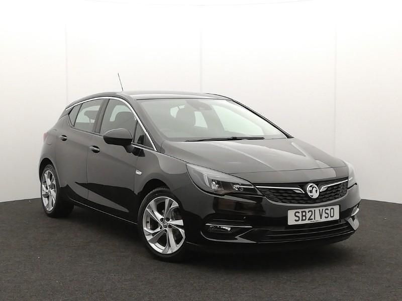 Black Used 2021 Vauxhall Astra SRi Hatchback | £9,998 (Good price) - Image 1/4