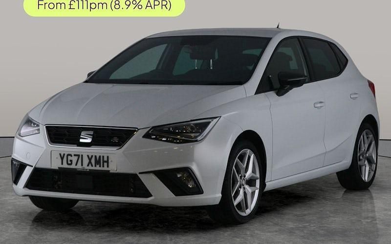 Used Seat Ibiza FR 110 HP (80 kW) 2021 White Hatchback