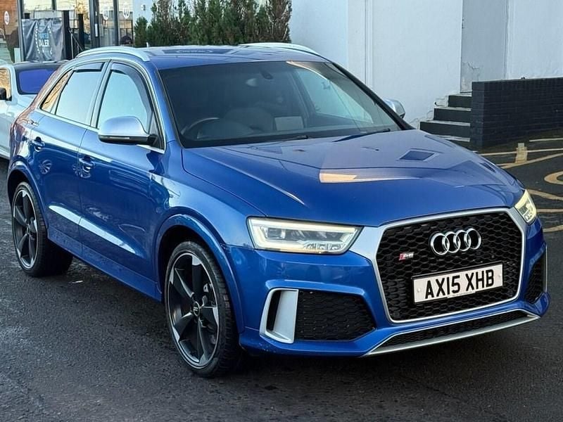 Used Audi RS Q3 Design 340 HP (250 kW) 2015 Blue SUV