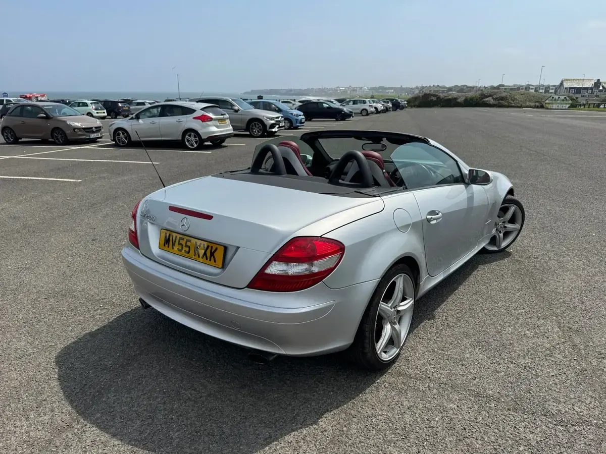 Used Mercedes SLK200 2005 Silver Cabriolet