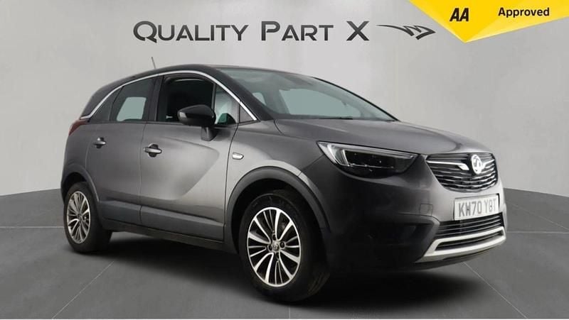 Used Vauxhall Crossland X SRi 110 HP (80 kW) 2021 Grey SUV