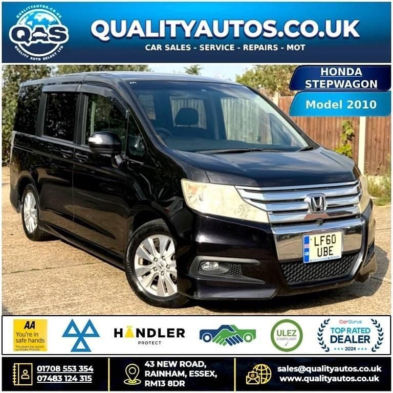Black Used 2010 Honda Stepwgn MPV | £8,495 (Good price) - Image 1/4