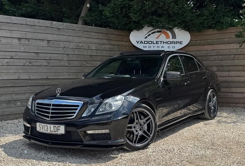 Black Used 2013 Mercedes E63 AMG AMG Sedan | £16,995 - Image 1/4