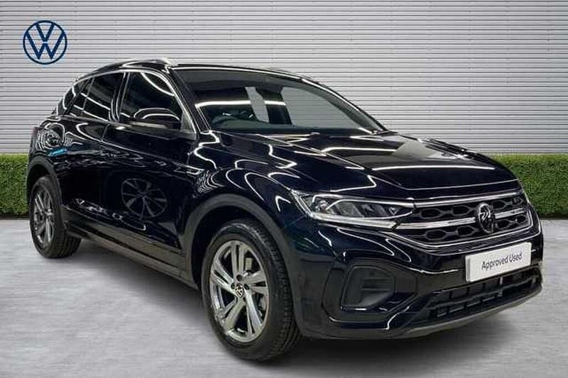 Used VW T-Roc R-line 150 HP (110 kW) 2022 Black SUV