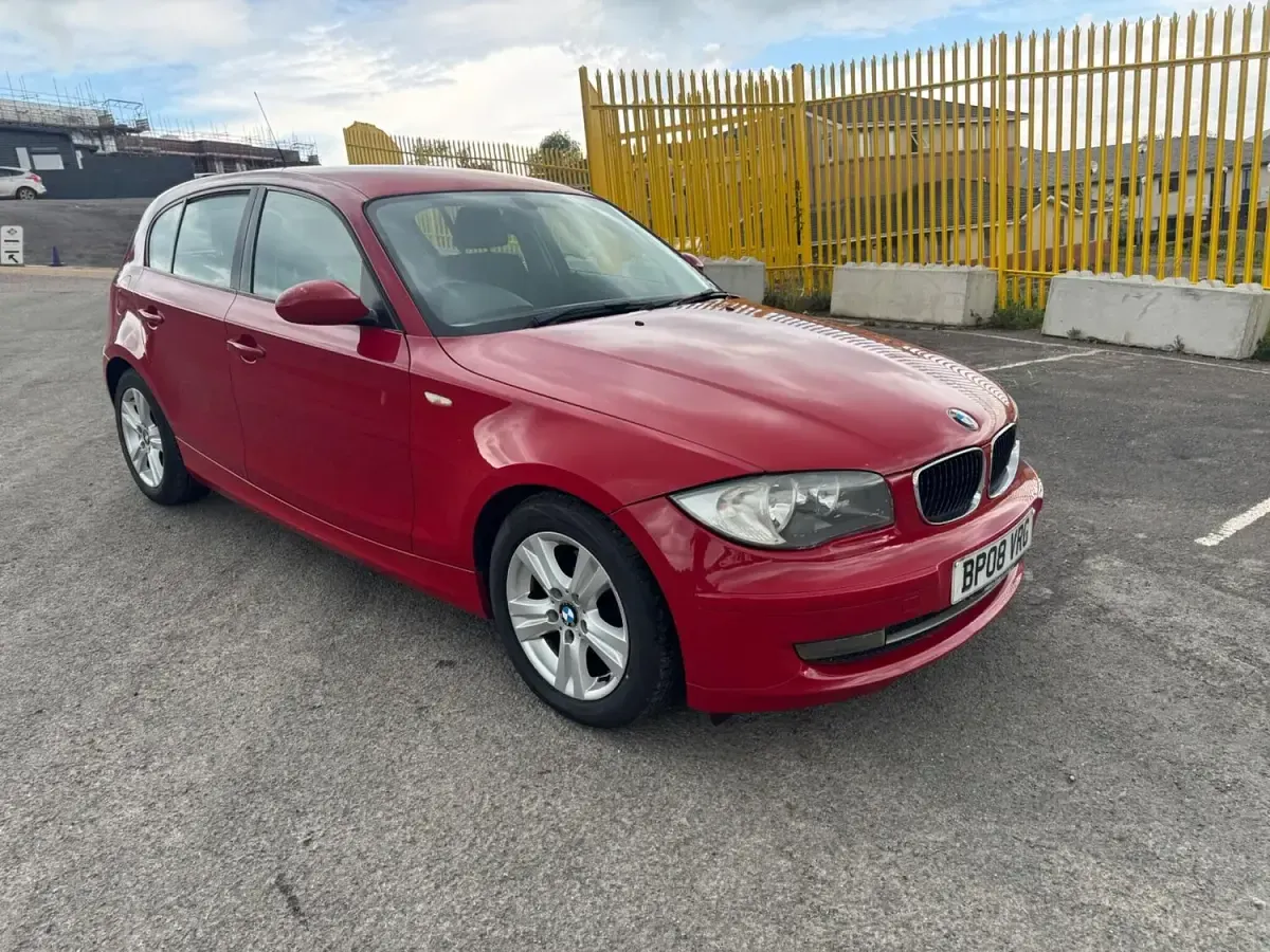 Used BMW 118 2008 Red Hatchback