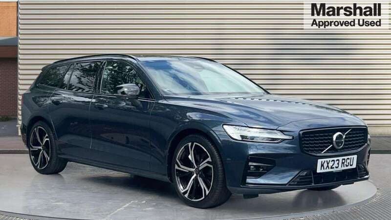 Blue Used 2023 Volvo V60 Ultimate Estate | £31,450 (Fair price) - Image 1/4