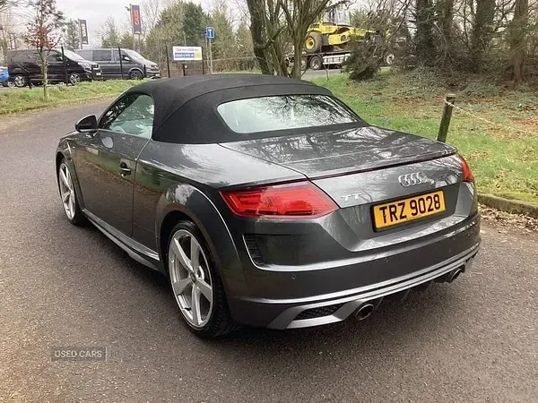 Used Audi TT S-Line 245 HP (180 kW) 2019 Grey Cabriolet