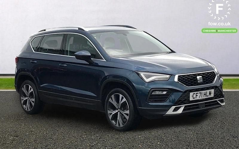 Used Seat Ateca SE Technology 116 HP (85 kW) 2022 Blue SUV