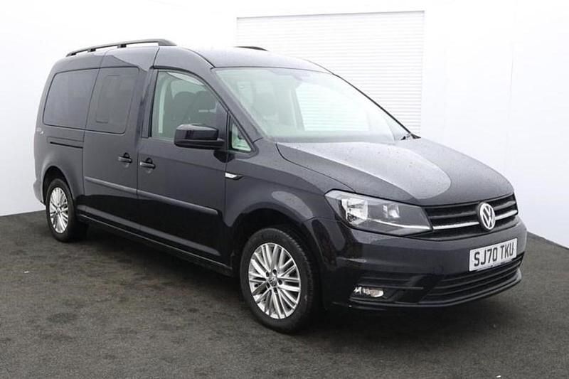 Black Used 2020 VW Caddy Maxi Life Life MPV | £16,995 (Good price) - Image 1/1
