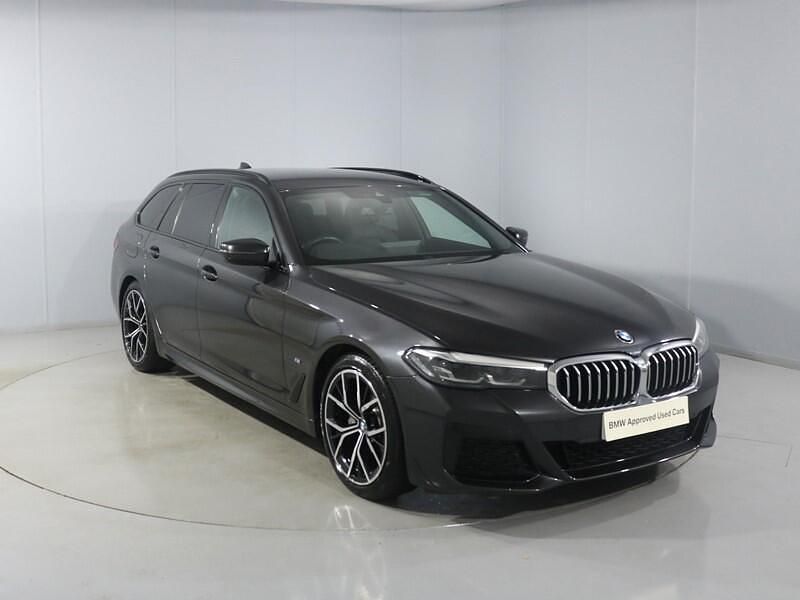 Grey Used 2023 BMW 520 M Sport Estate | £30,450 (Fair price) - Image 1/4