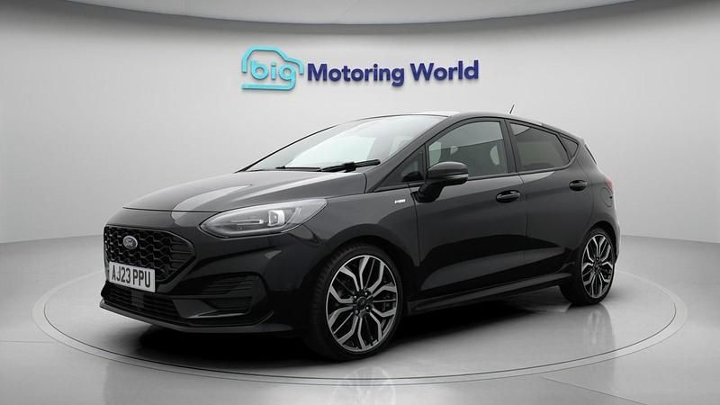 Used Ford Fiesta ST-Line X 101 HP (74 kW) 2023 Black Hatchback