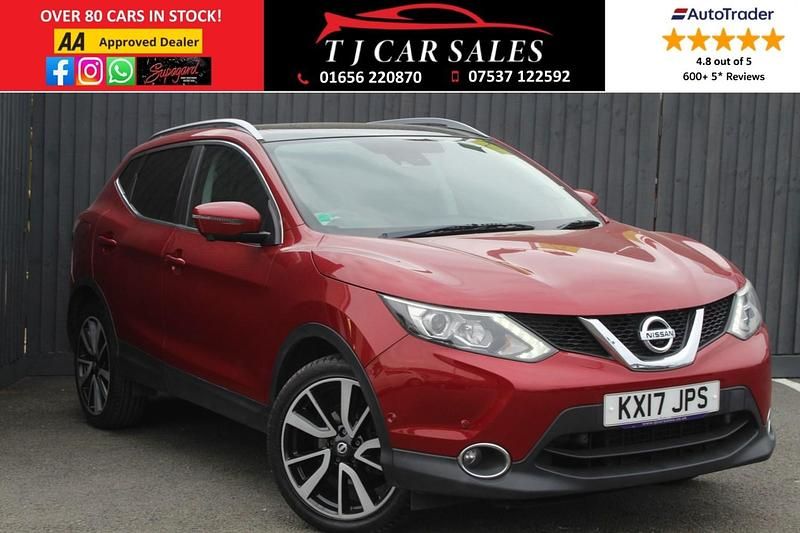 Used Nissan Qashqai Tekna 2017 Red SUV