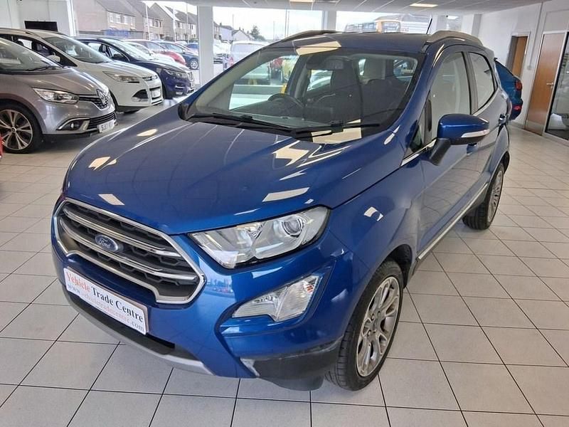 Used Ford Ecosport Titanium 125 HP (91 kW) 2018 Blue SUV
