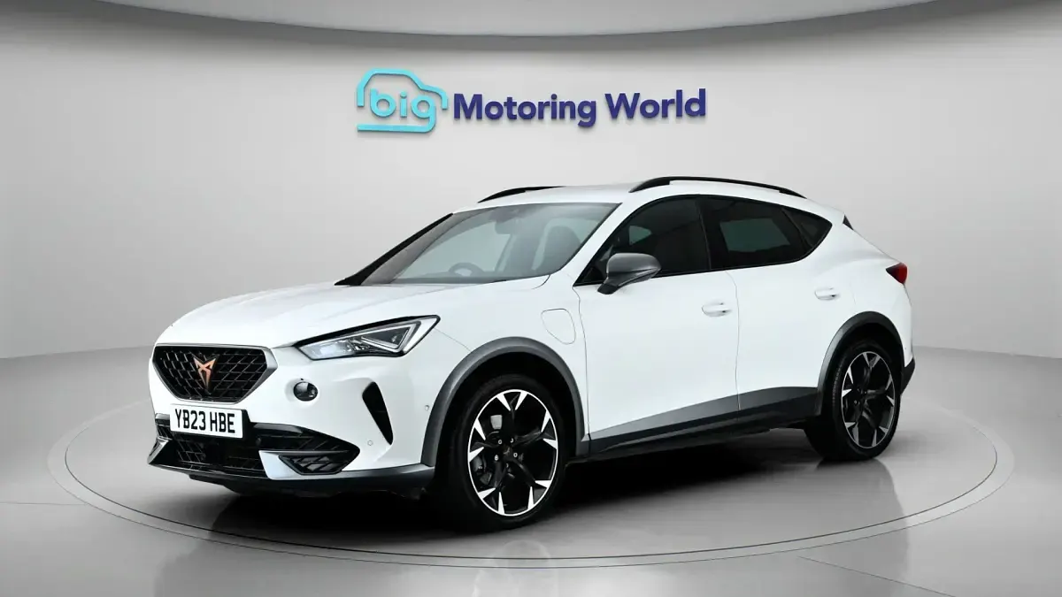 Used Cupra Formentor 204 HP (150 kW) 2023 White SUV
