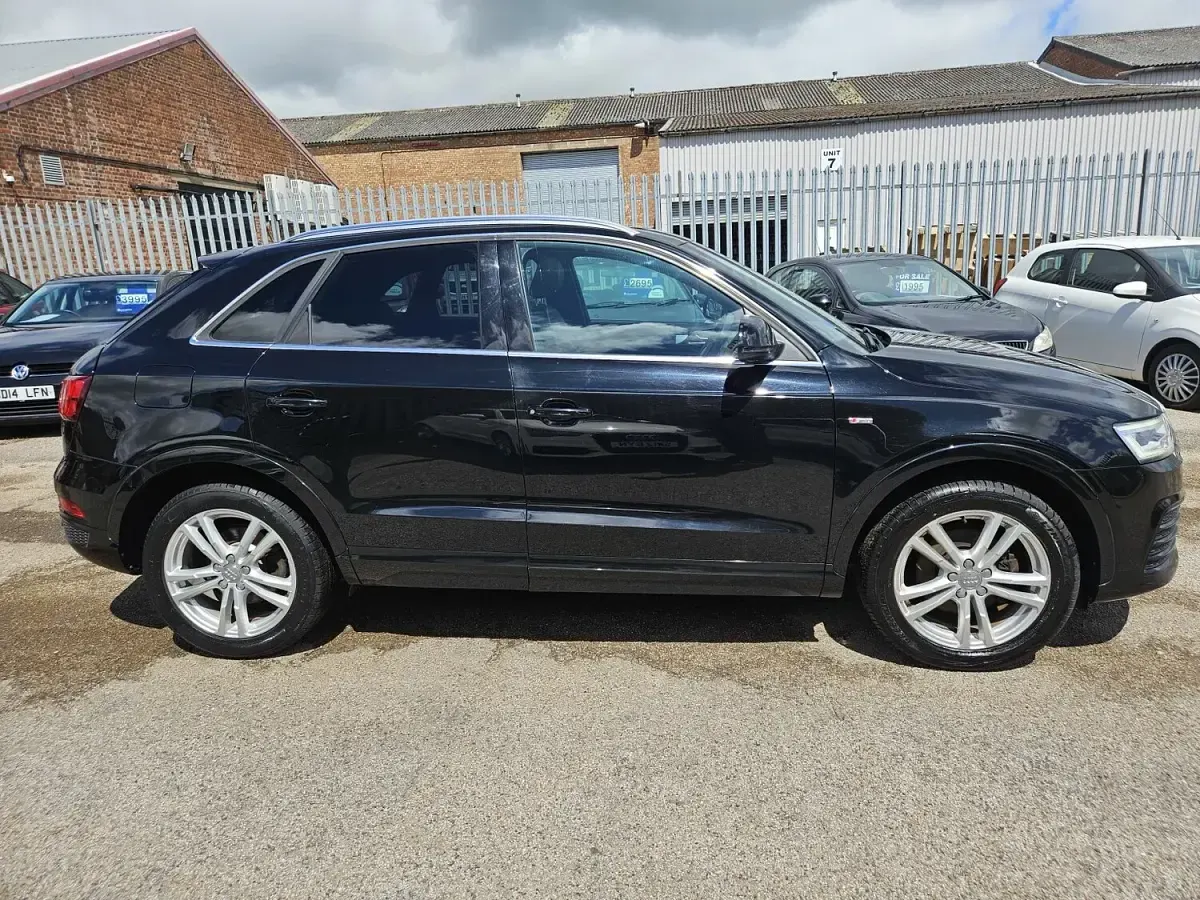 Used Audi Q3 S-Line 150 HP (110 kW) 2015 Black SUV
