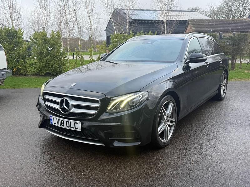Used Mercedes E220 AMG Line Premium 2018 Black Estate