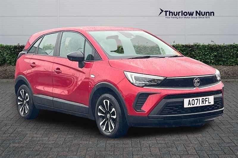 Used Vauxhall Crossland 83 HP (61 kW) 2021 Hot red SUV