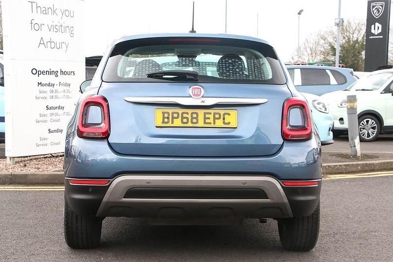 Used Fiat 500X Cross 120 HP (88 kW) 2018 Blue SUV