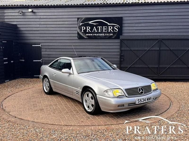 Used Mercedes SL280 204 HP (150 kW) 1999 Silver Cabriolet