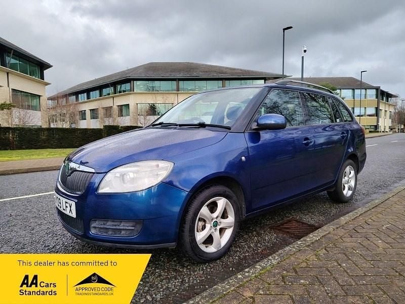 Used Skoda Fabia 2009 Blue Estate