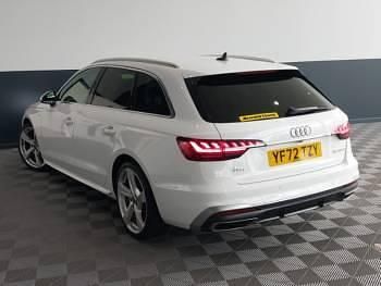 Used Audi A4 S-Line 204 HP (150 kW) 2022 White Estate