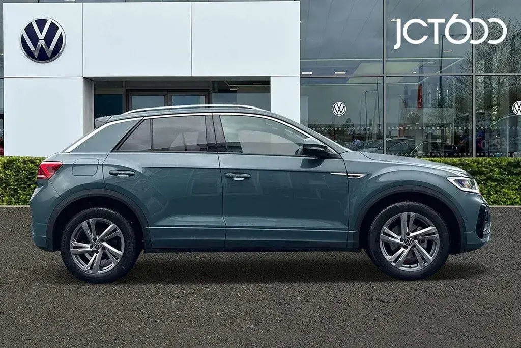 Used VW T-Roc R-line 150 HP (110 kW) 2023 Blue SUV