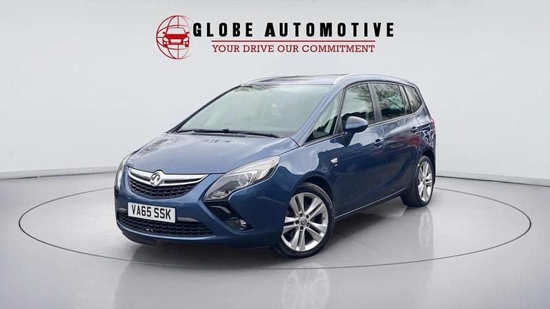 Used Vauxhall Zafira Tourer SRi 170 HP (125 kW) 2016 Blue MPV